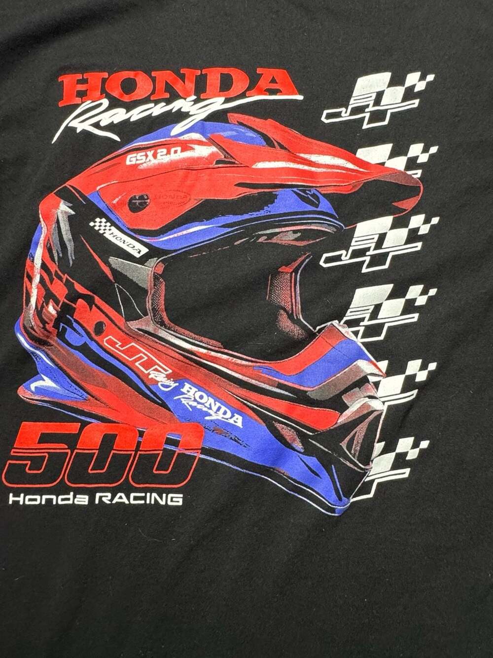 JT Racing Honda Official Licensed Product Long Sleeve Graphic T-Shirt